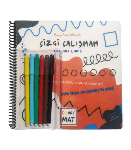 Funny Mat - Mini Set (Kalemli) // Çizgi Çalışmam