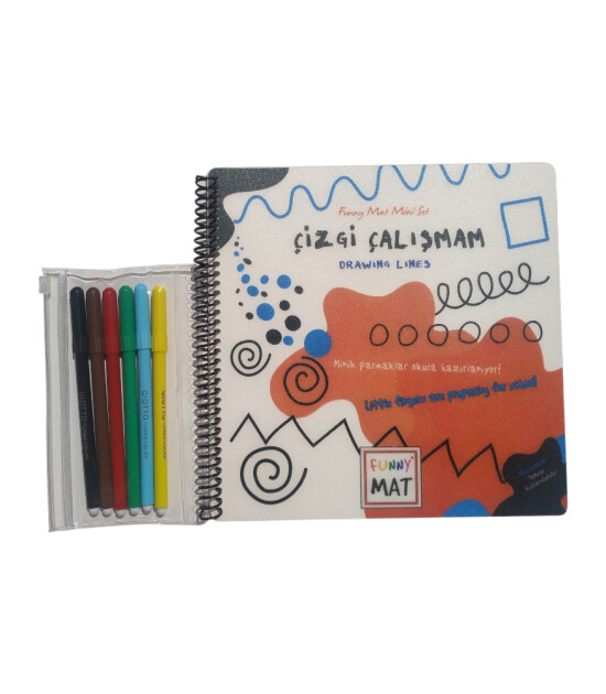 Funny Mat - Mini Set (Kalemli) // Çizgi Çalışmam