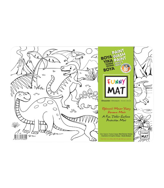 Funny Mat - Mini // Dinozor