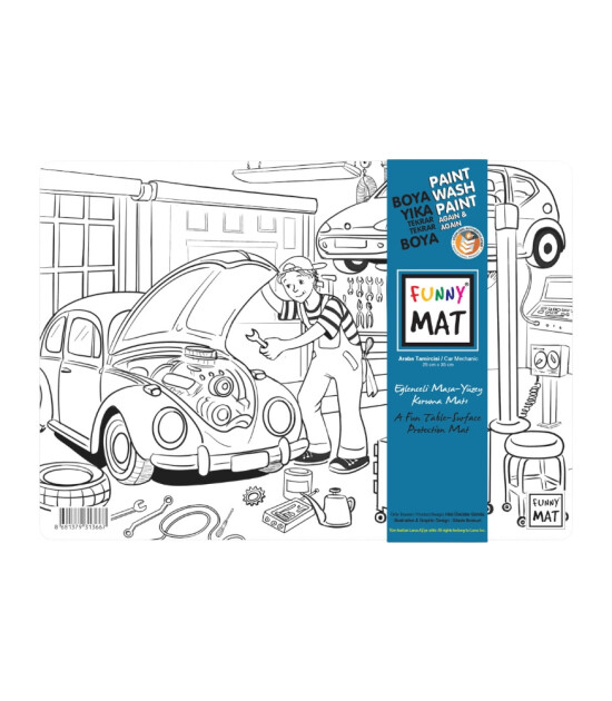 Funny Mat - Mini // Araba Tamircisi