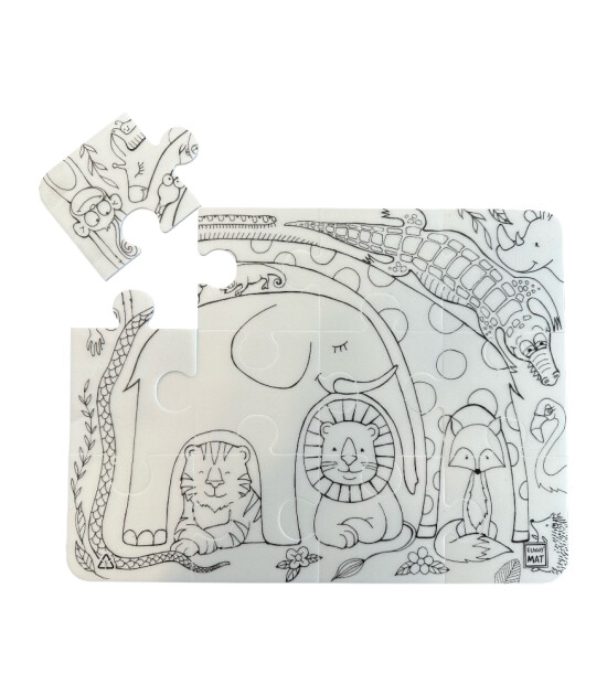 Funny Mat Washable Puzzle // Sevimli Dostlar