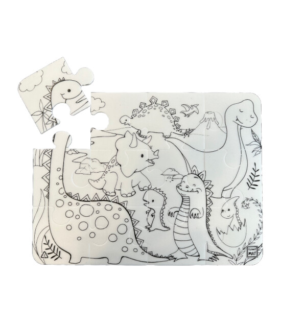 Funny Mat Washable Puzzle // Dinozor Çağı