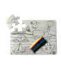 Funny Mat Washable Puzzle // Taşıt