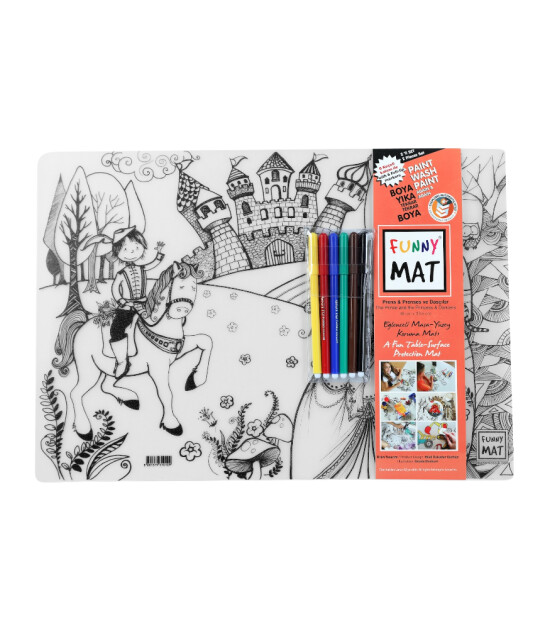 Funny Mat Set // Prens Prenses & Dansçılar (6 Kalem)