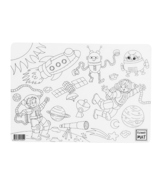 Funny Mat Set - Mini // Uzay & Dinozorlar