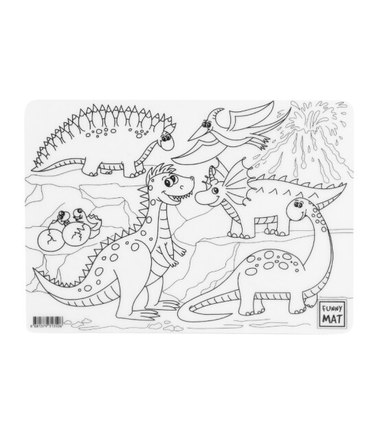 Funny Mat Set - Mini // Uzay & Dinozorlar