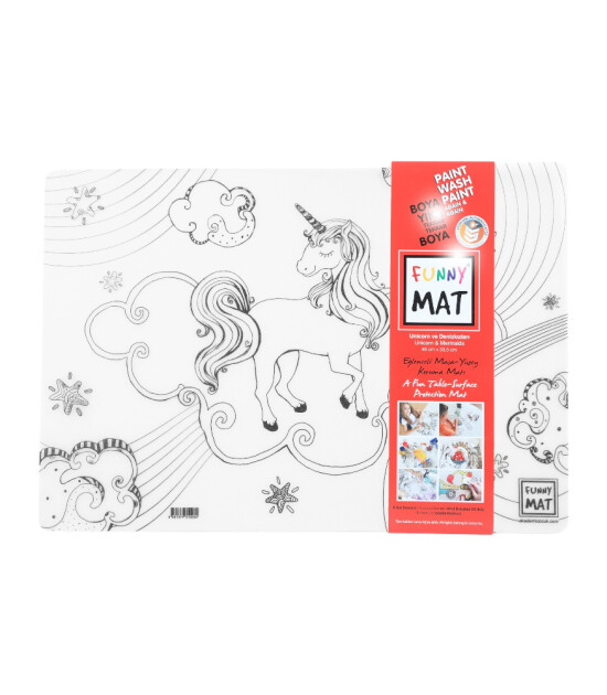 Funny Mat Set // Unicorn & Deniz Kızları