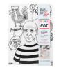 Funny Mat Set // Pablo Picasso & Frida Kahlo  (6 Kalem)