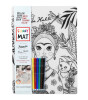 Funny Mat Set // Pablo Picasso & Frida Kahlo (6 Kalem)