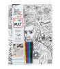 Funny Mat Set // Vincent van Gogh & Salvador Dali (6 Kalem)
