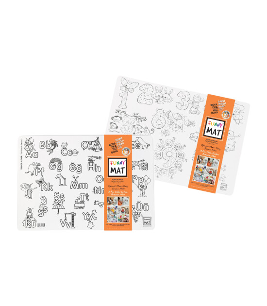 Funny Mat Set - Mini Boy // Alfabe ve Sayılar