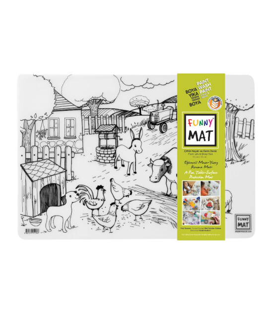 Funny Mat Set - Mini // Çiftlik Hayatı & Derin Deniz