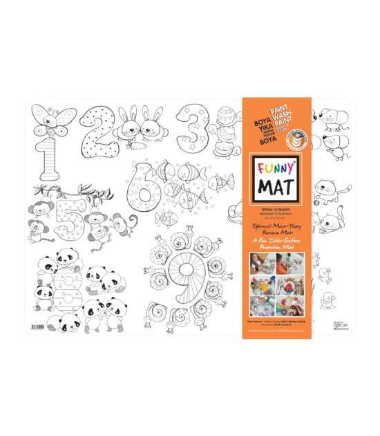 Funny Mat Set - Mini // Alfabe & Sayılar