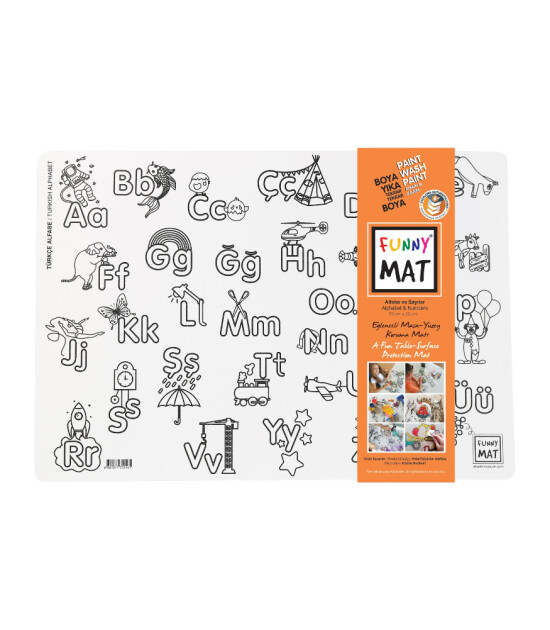 Funny Mat Set - Mini // Alfabe & Sayılar