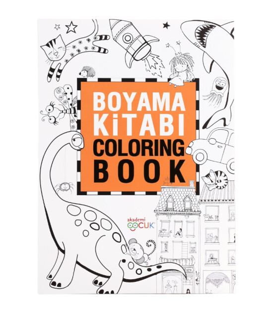 Akademi Çocuk Boyama Kitabı