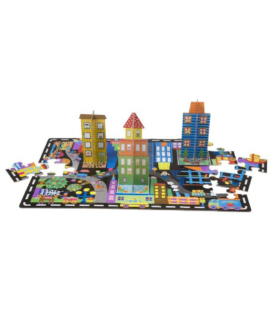 Alex 3 Boyutlu Şehir & Puzzle
