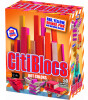 Citiblocs 50 Parça Sıcak Renkli Ahşap Blok