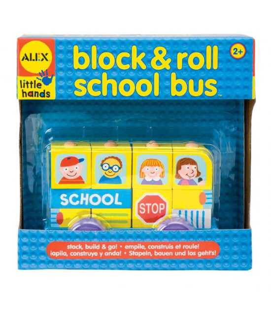 Alex Ahşap Bloklar & Okul Otobüsü
