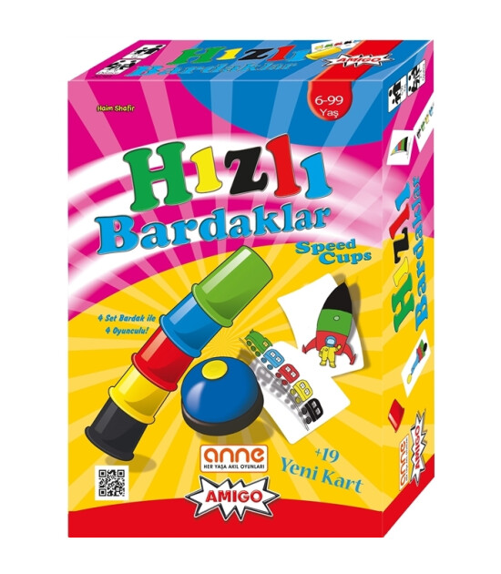 Amigo Hızlı Bardaklar (4 set) (Speed Cups)