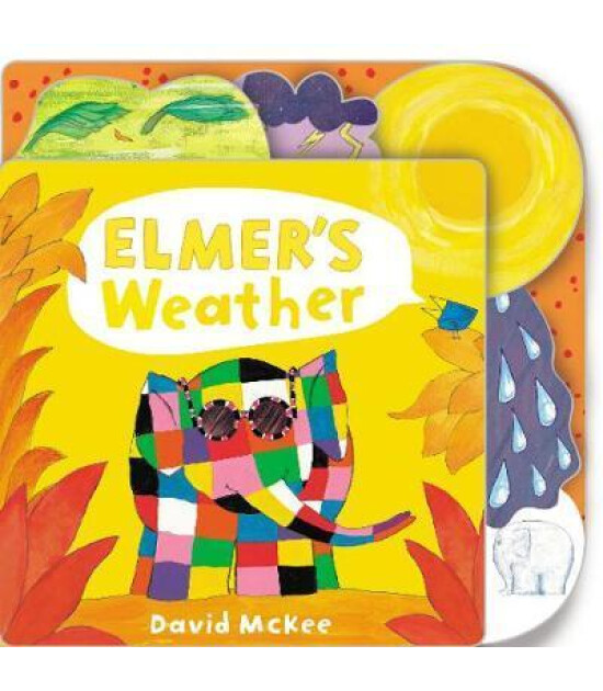 Andersen Press Elmer's Weather : Tabbed Board Book
