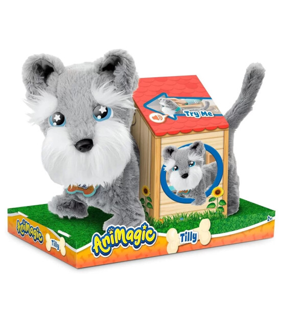 Animagic Peluş Oyuncak Terrier K&ouml;pek // Tilly