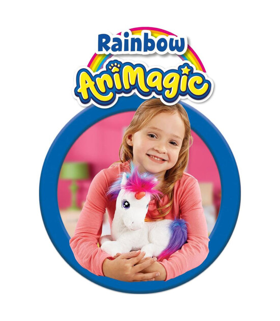 Animagic Parlayan Gökkuşağı Unicorn 256301