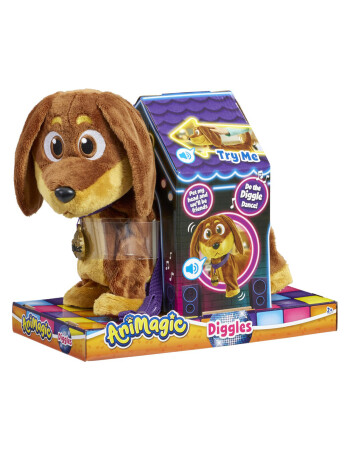 Animagic Peluş Oyuncak K&ouml;pek // Diggles