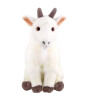 Animals Of The World Peluş Floppy Beyaz Keçi (34 cm)