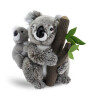 Animals Of The World Peluş Ağaçta Yavrulu Koala (26 cm)