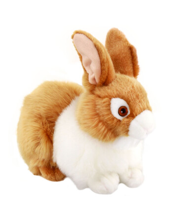 Animals Of The World Peluş A&ccedil;ık Kahve Tavşan (23 cm)