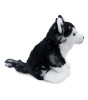 Animals Of The World Peluş Floppy Siyah Husky (28 cm)
