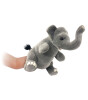 Animals Of The World Peluş Kukla Fil (26 cm)