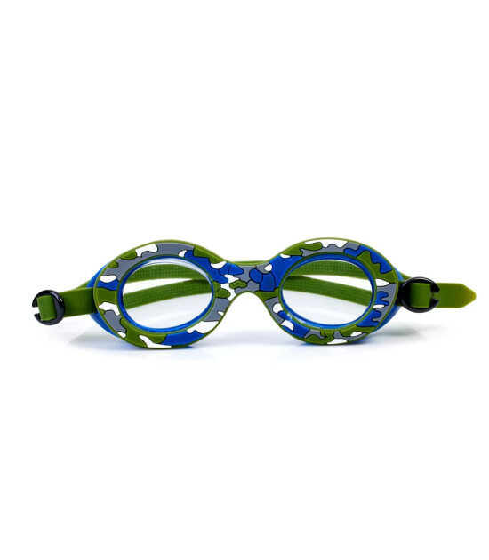 Aqua2Ude Çocuk Yüzme Gözlüğü // Camo Green