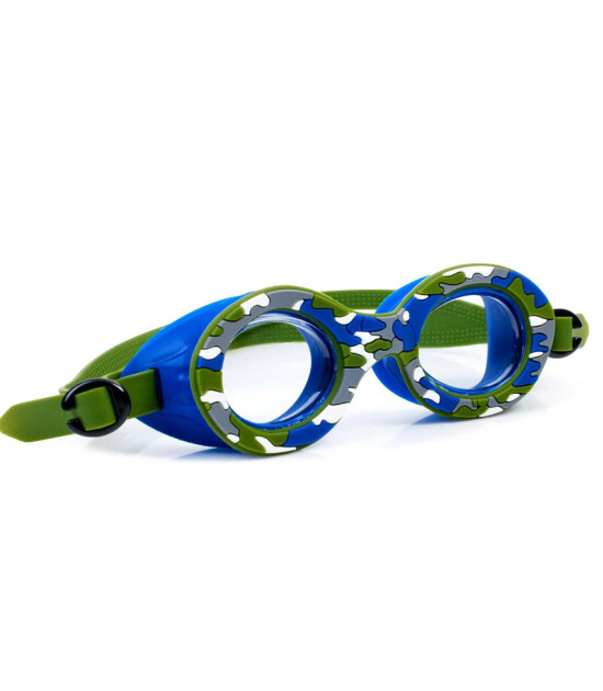 Aqua2Ude Çocuk Yüzme Gözlüğü // Camo Green
