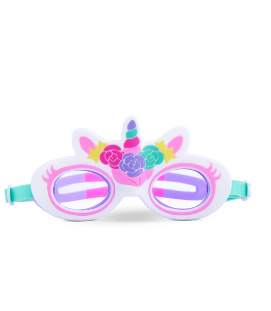 Aqua2Ude Çocuk Yüzme Gözlüğü // Unicorn Lash Pink