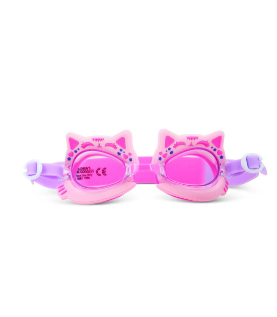 Aqua2Ude Çocuk Yüzme Gözlüğü // Meow Purple