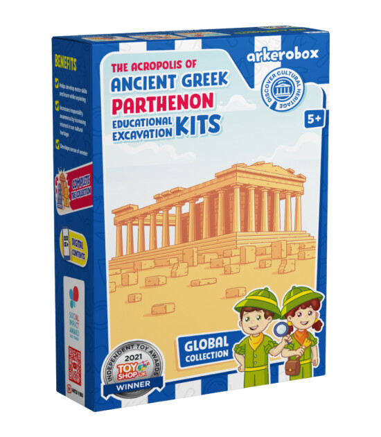 Arkerobox Eğitici Kazı Seti - Global Seri // Antik Yunan Parthenon