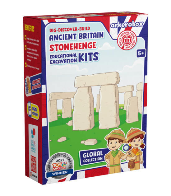 Arkerobox Eğitici Kazı Seti - Global Seri // Antik Britanya Stonehenge