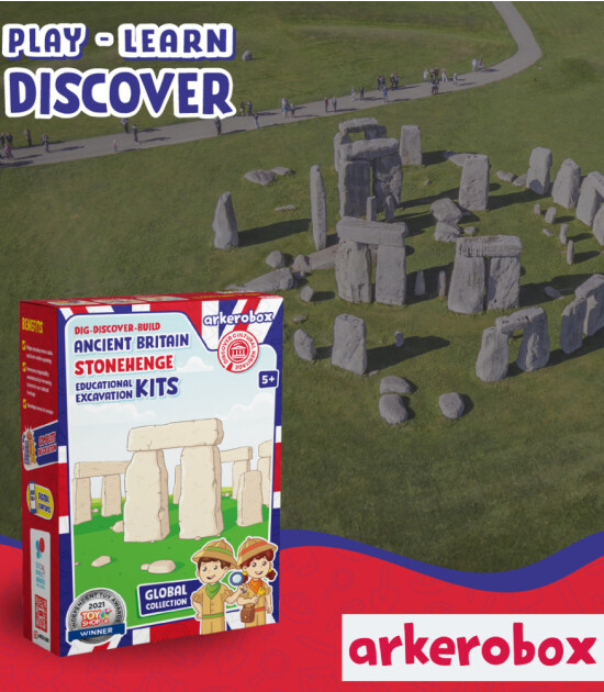 Arkerobox Eğitici Kazı Seti - Global Seri // Antik Britanya Stonehenge