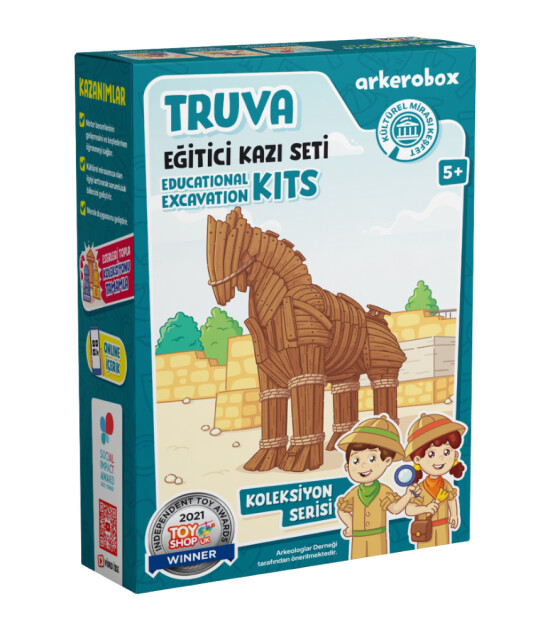 Arkerobox Eğitici Kazı Seti // Truva