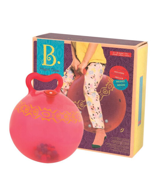 B.Toys Işıklı Zıp Zıp Top // Kırmızı