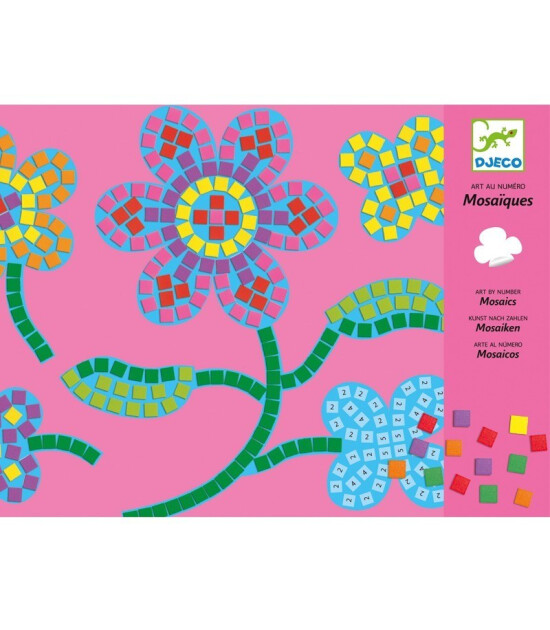 Djeco Mozaik Kart Oyunu // Flowers
