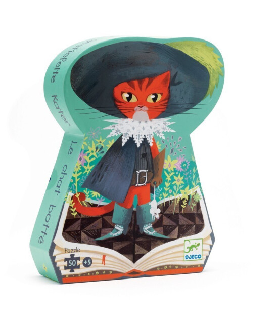Djeco Puzzle // Puss In Boots (50 Parça)