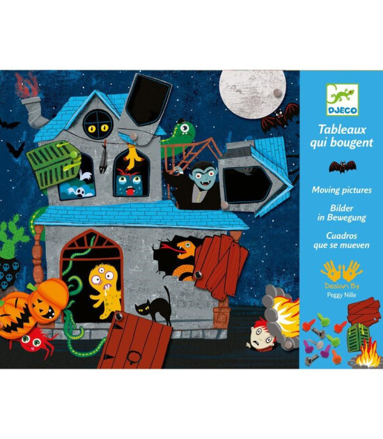 Djeco Kağıt Aktiveteler // The House of Horrors
