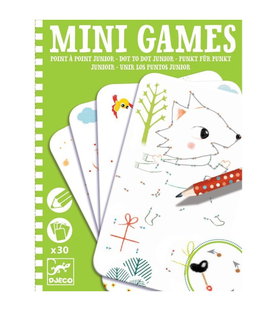 Djeco Mini Games Nokta Birleştirme // Dot To Dot By Junior