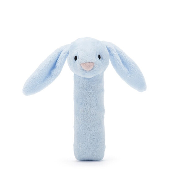 Jellycat Bashful Mavi Tavşan - Sesli (Küçük Boy)