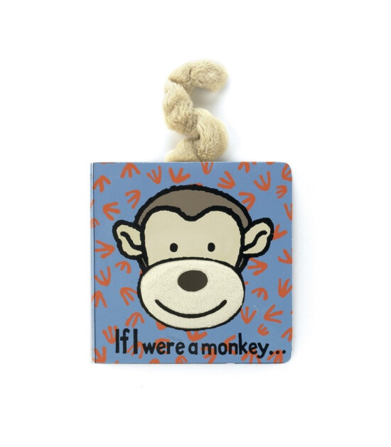 Jellycat Kitap Maymun/If I Were a Monkey Board Book