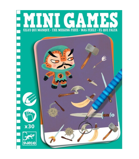 Djeco Mini Games Eksik Olanı Bul // The Missing Pcs By Clément