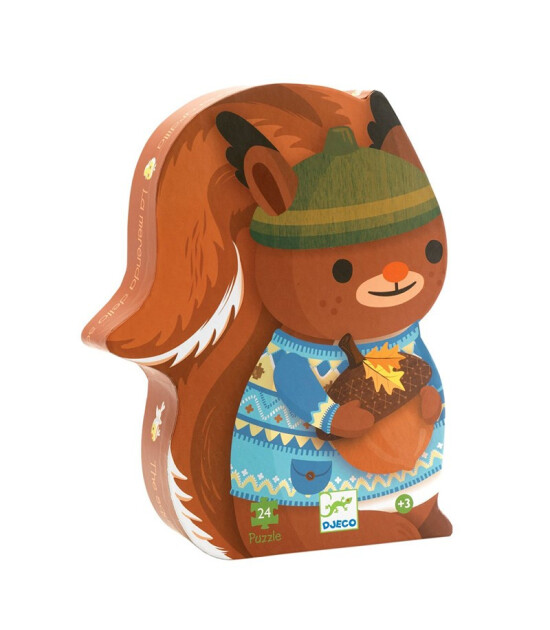 Djeco Puzzle // The Squirrel’s Snack (24 Parça)
