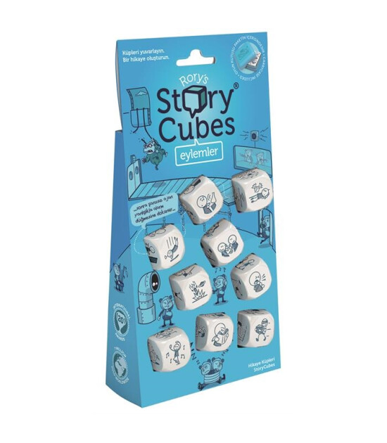 Asmodee Rory'nin Hikaye Küpleri - Eylemler - Hediyelik (Rory's Story Cubes - Actions)